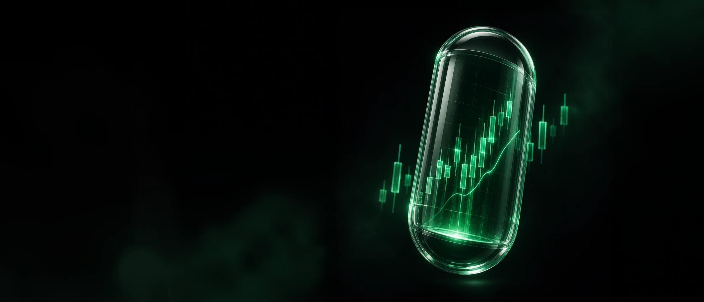 Abstract trading dashboard background