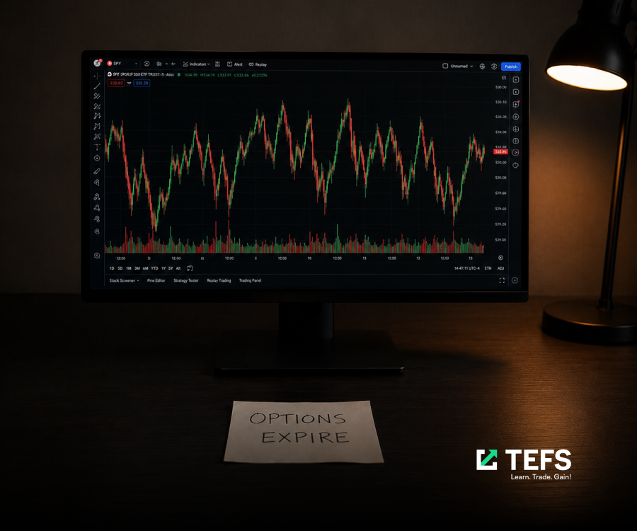 Options Expiration Fuels Friday Volatility 15/05/2026